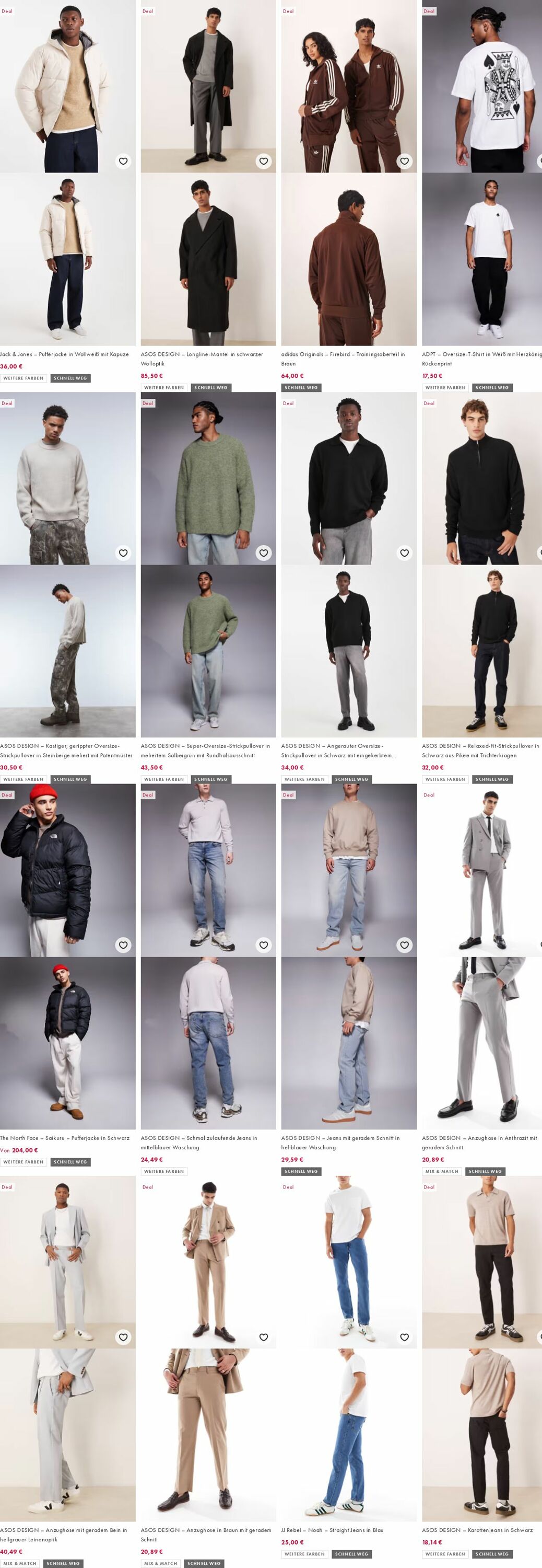 Prospekt Asos 27.10.2025 - 05.11.2025