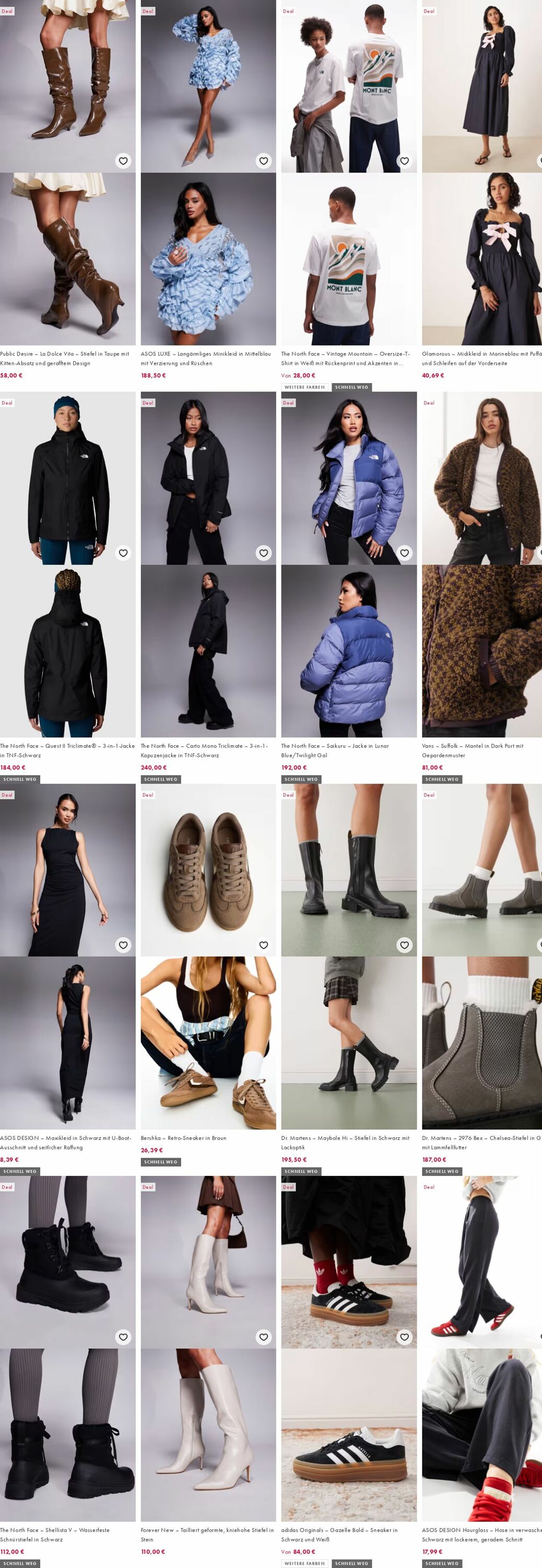 Prospekt Asos 27.10.2025 - 05.11.2025