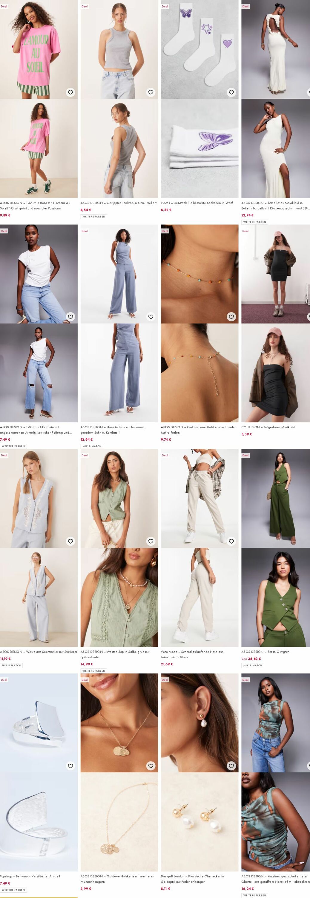 Prospekt Asos 27.10.2025 - 05.11.2025