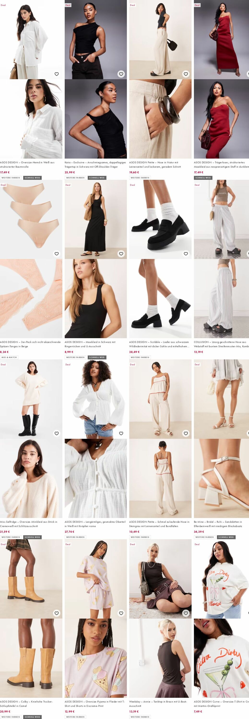 Prospekt Asos 27.10.2025 - 05.11.2025