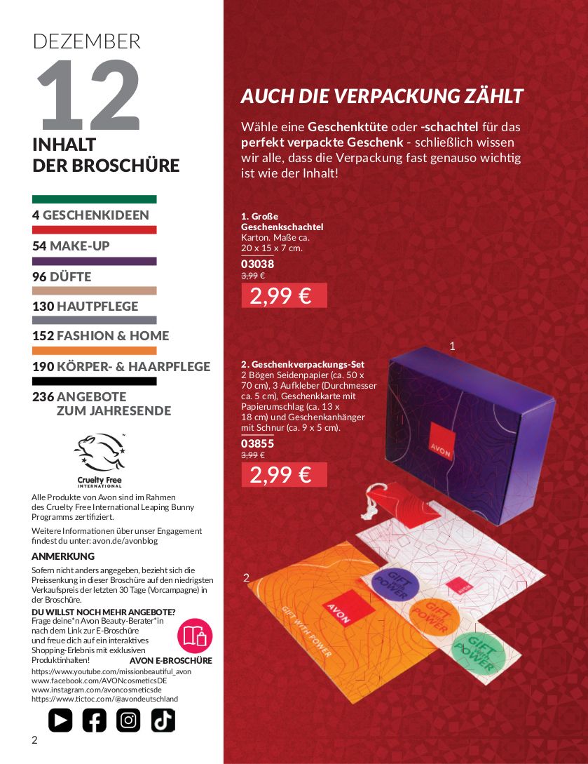 Prospekt Avon 09.12.2025 - 23.12.2025