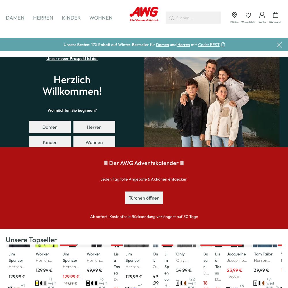 Prospekt AWG Mode 15.12.2025 - 24.12.2025