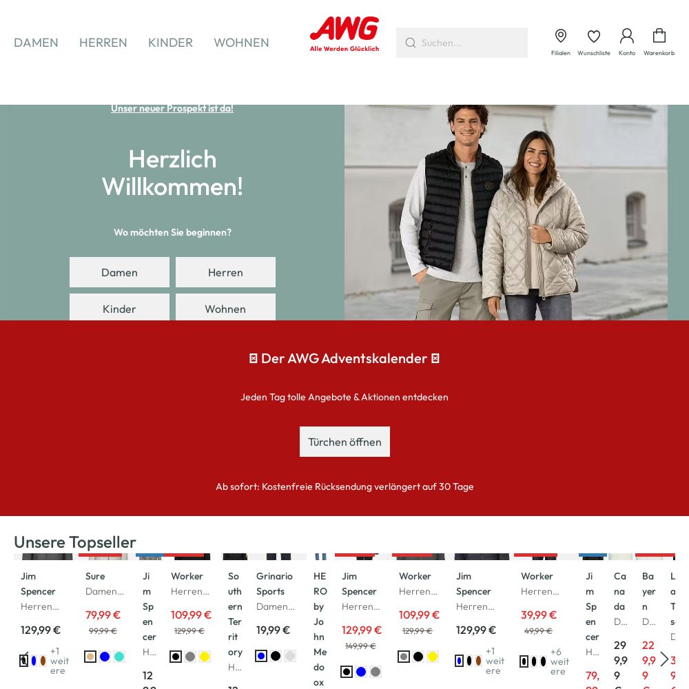 Prospekt AWG Mode 01.12.2025 - 10.12.2025