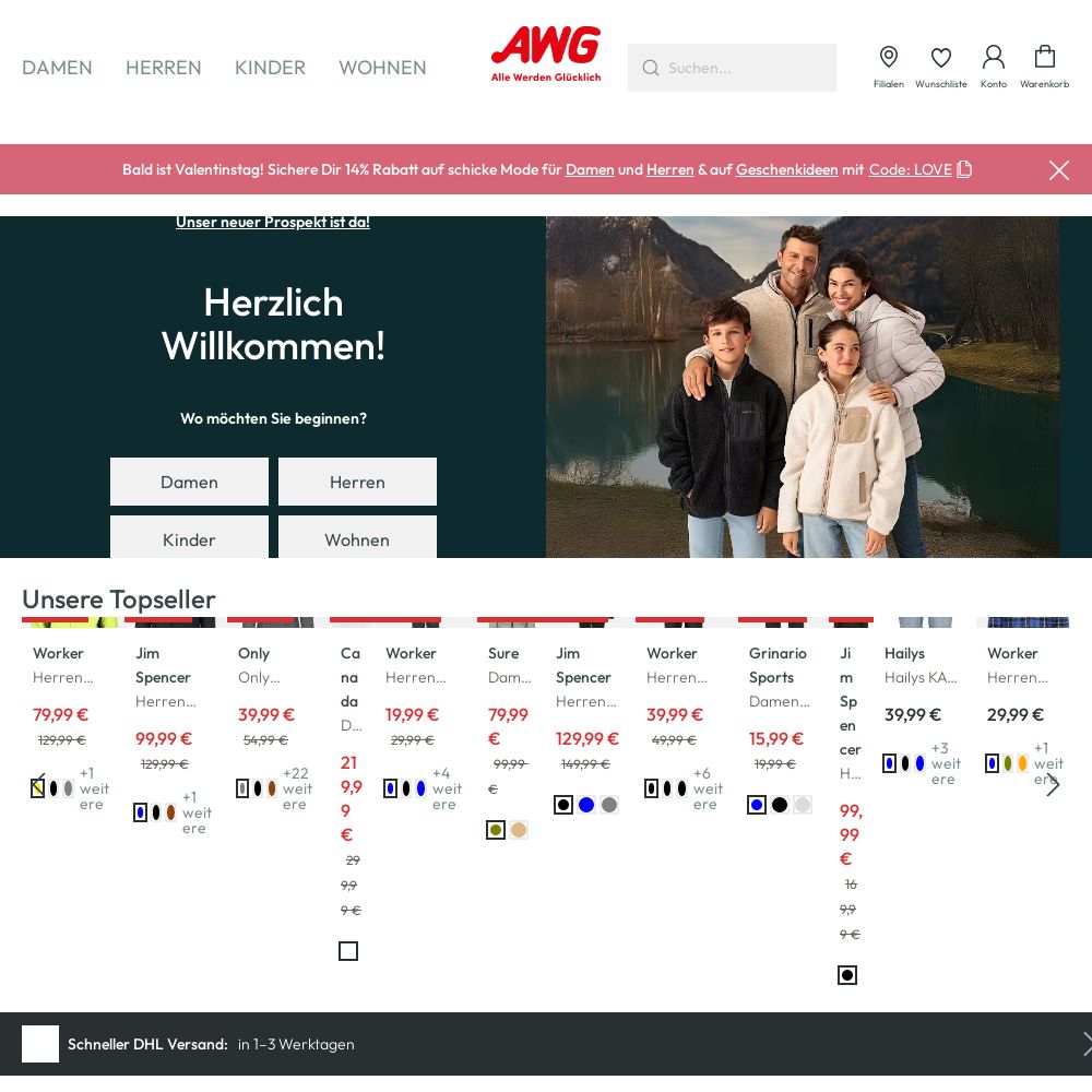 AWG Mode Wöchentliche Prospekte