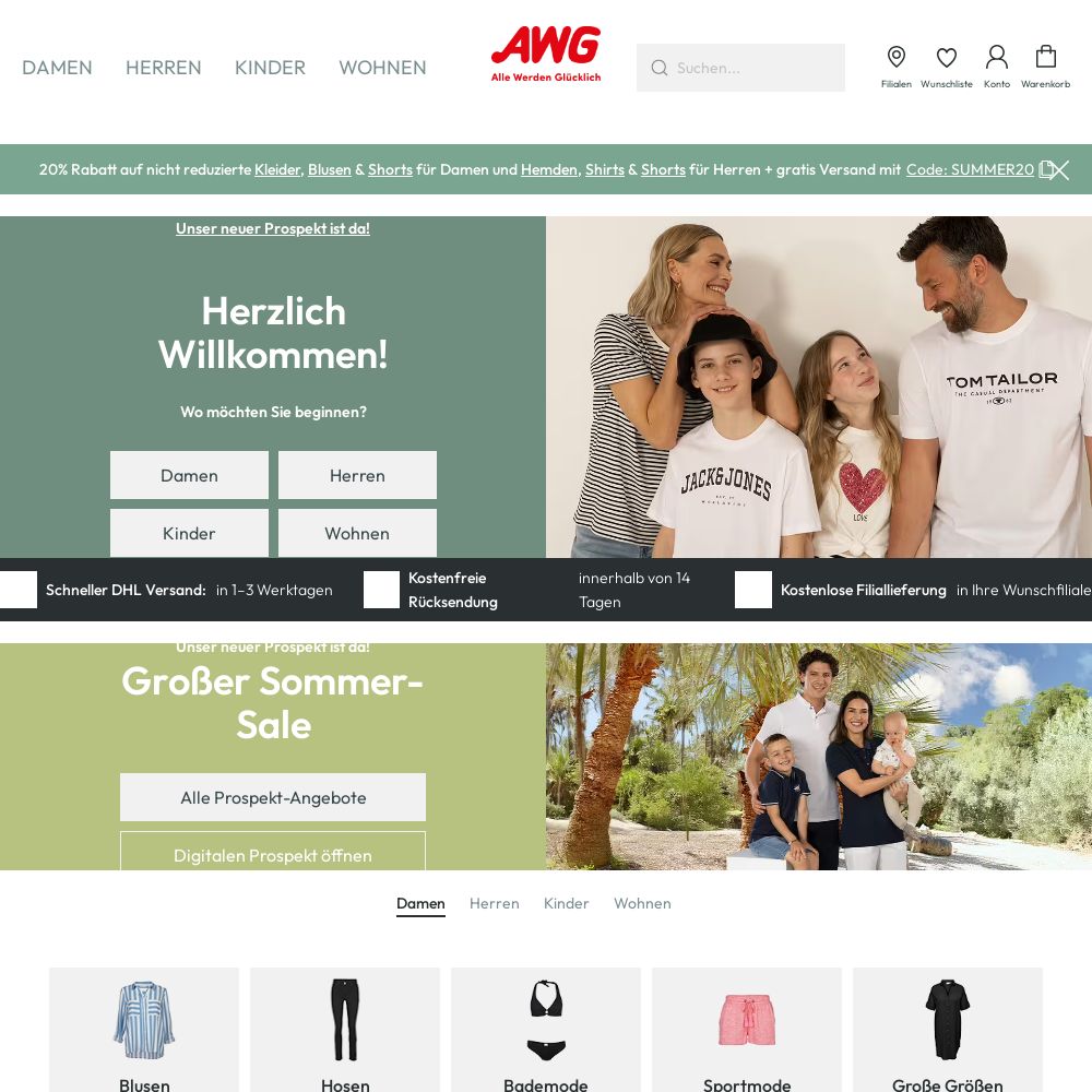 Prospekt AWG Mode 21.07.2025 - 30.07.2025