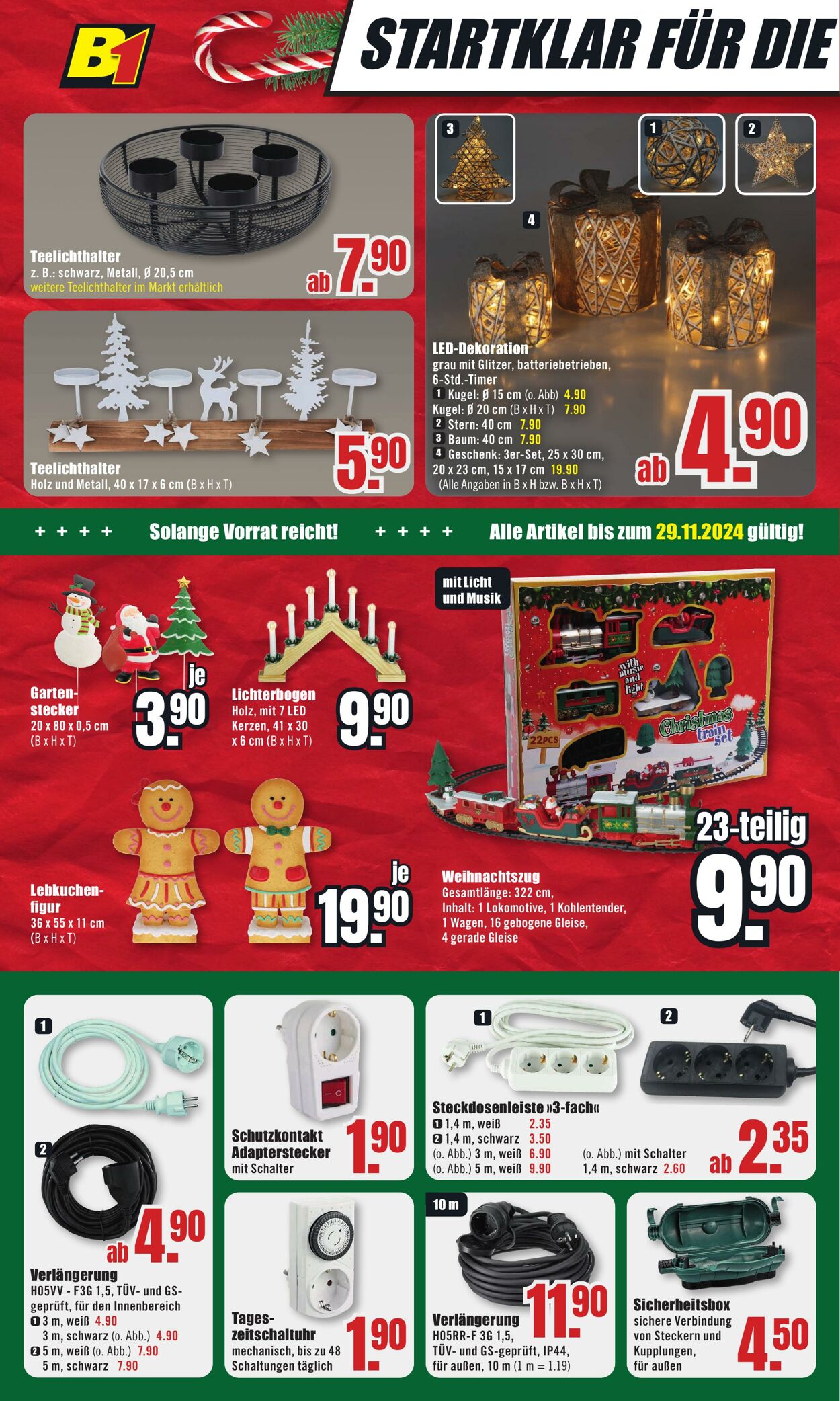 Prospekt B1 Discount Baumarkt 02.11.2024 - 08.11.2024