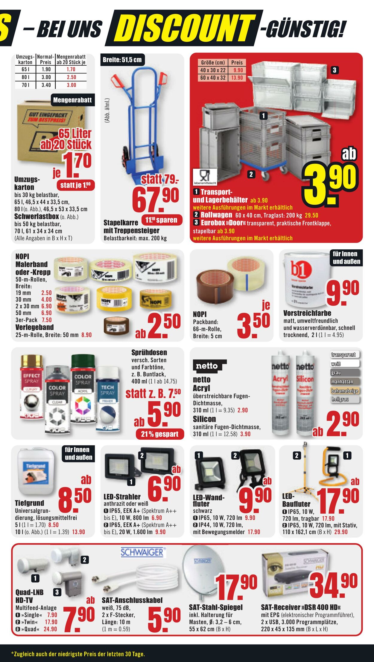 Prospekt B1 Discount Baumarkt 02.11.2024 - 08.11.2024