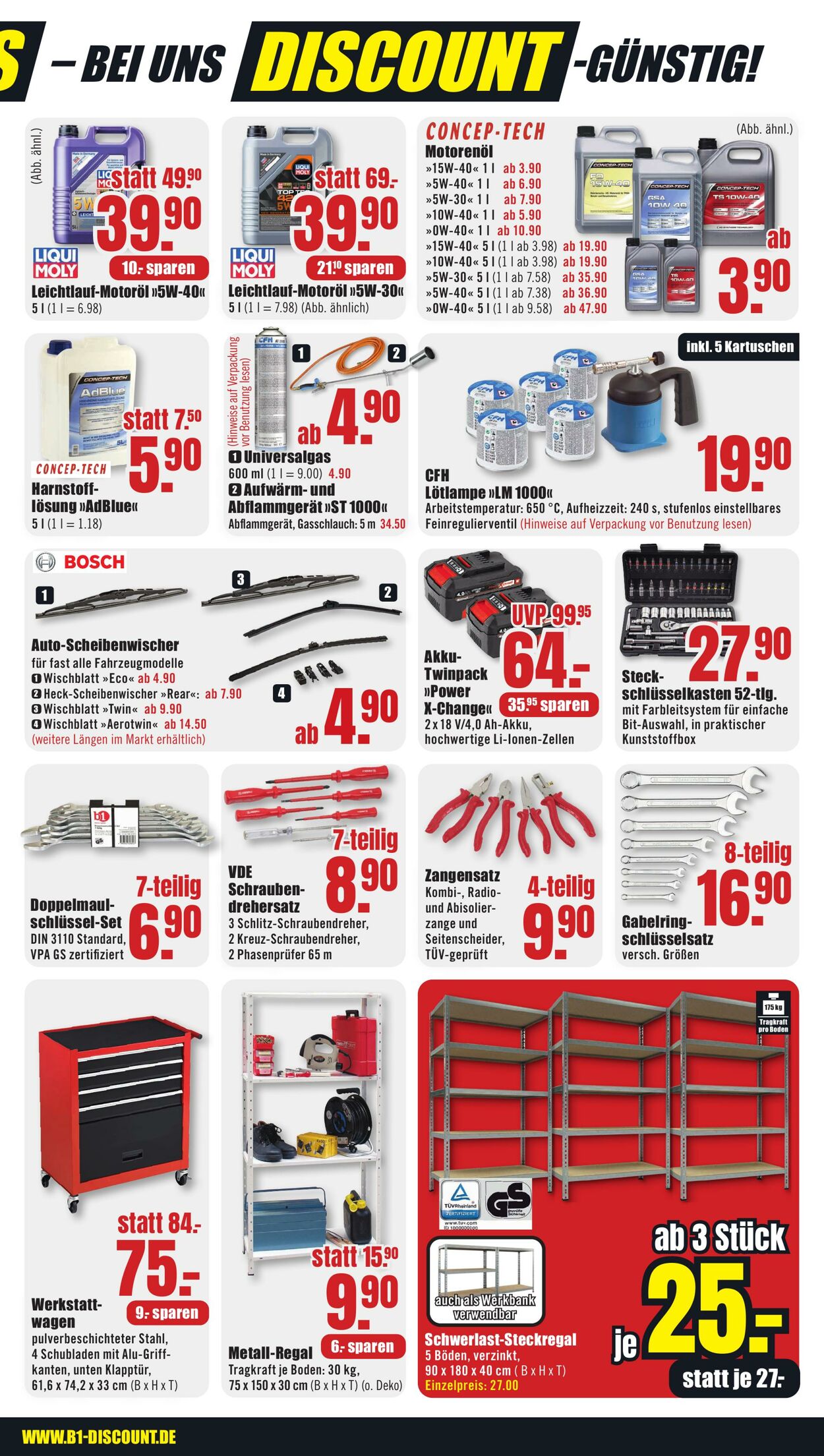 Prospekt B1 Discount Baumarkt 23.11.2024 - 29.11.2024