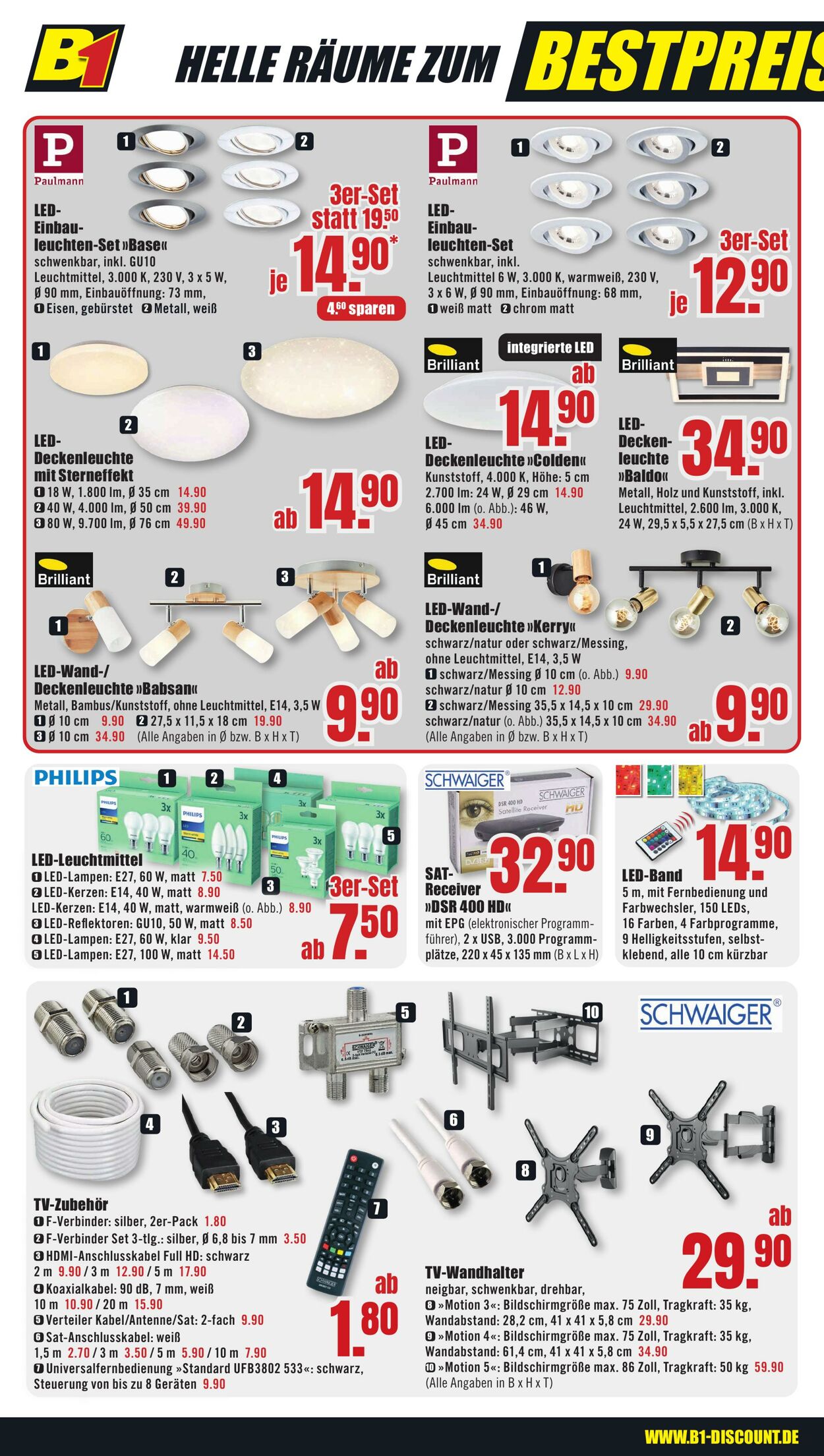 Prospekt B1 Discount Baumarkt 23.11.2024 - 29.11.2024