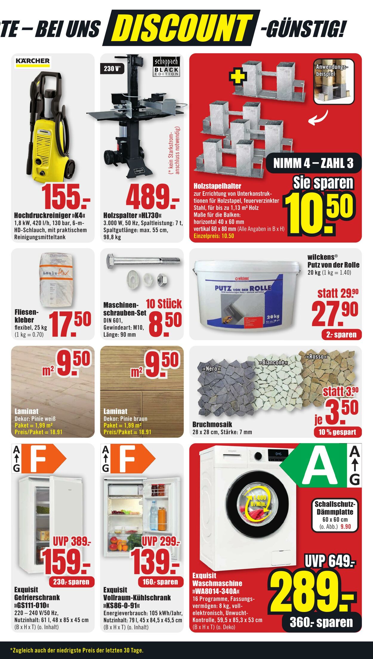 Prospekt B1 Discount Baumarkt 20.07.2024 - 26.07.2024