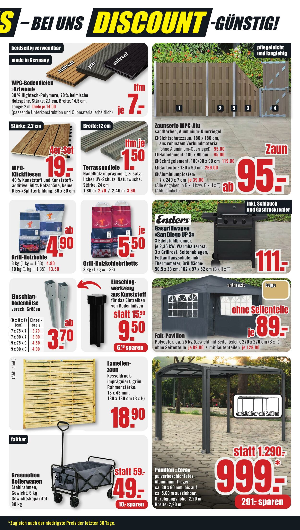 Prospekt B1 Discount Baumarkt 20.07.2024 - 26.07.2024