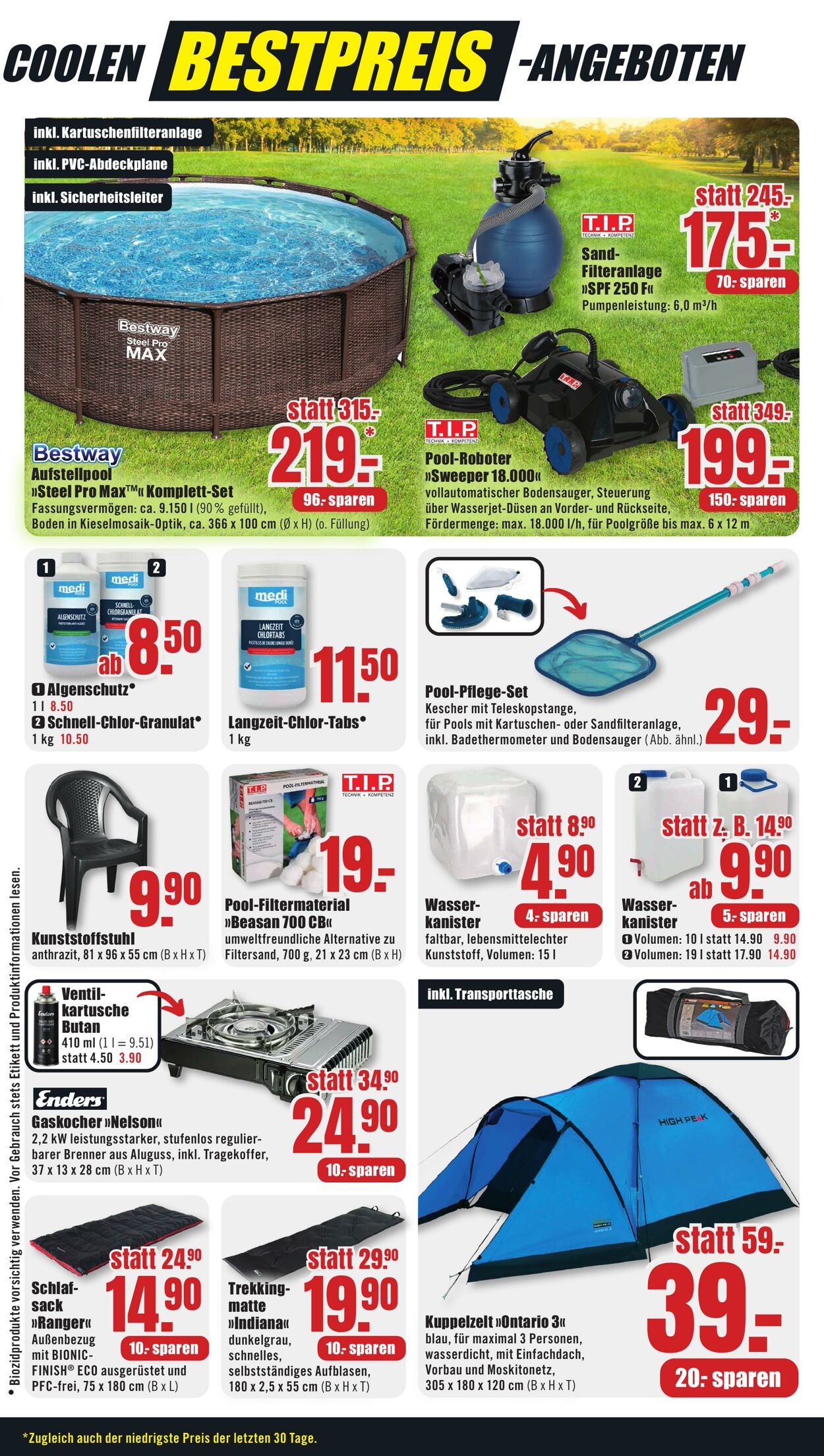 Prospekt B1 Discount Baumarkt 27.07.2024 - 02.08.2024