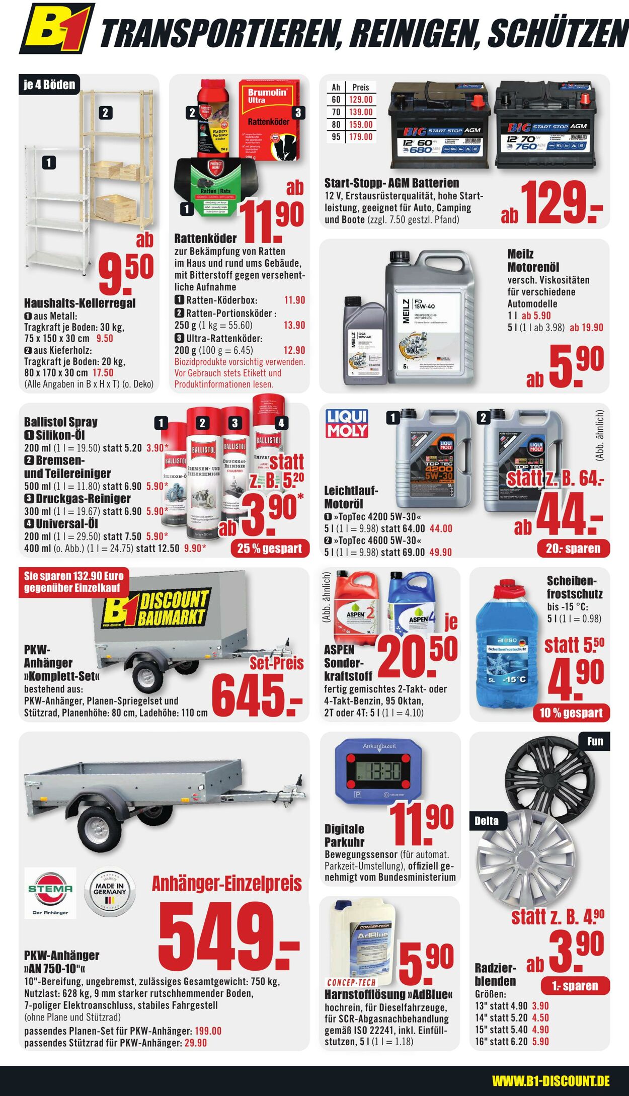 Prospekt B1 Discount Baumarkt 06.09.2025 - 12.09.2025