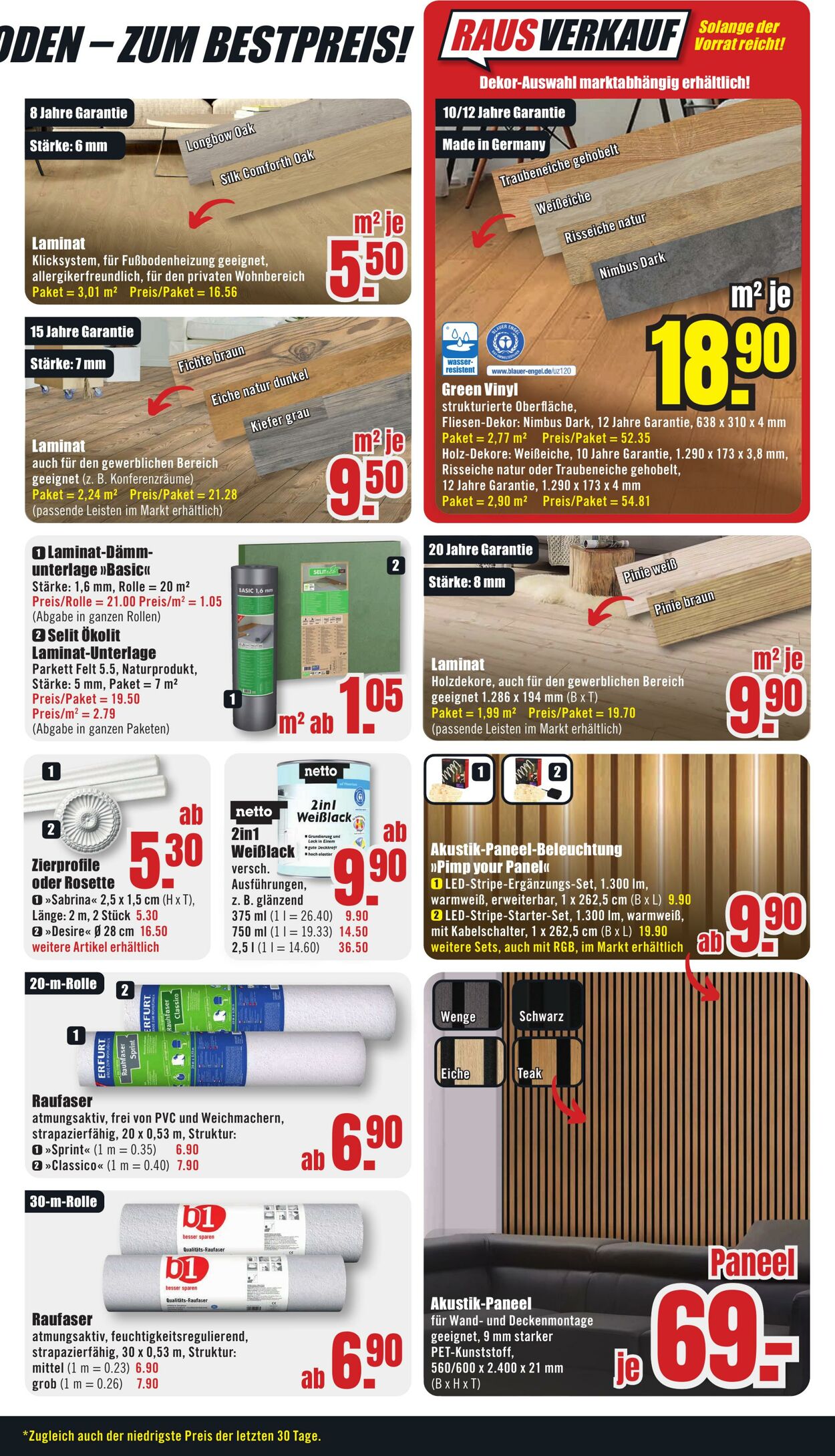 Prospekt B1 Discount Baumarkt 06.09.2025 - 12.09.2025