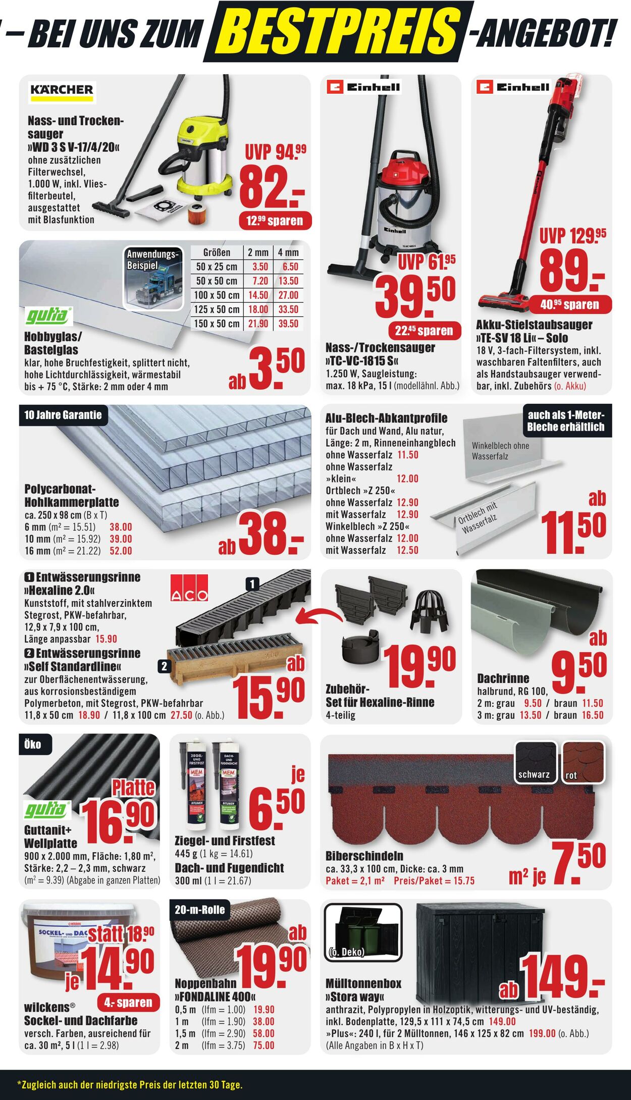 Prospekt B1 Discount Baumarkt 06.09.2025 - 12.09.2025