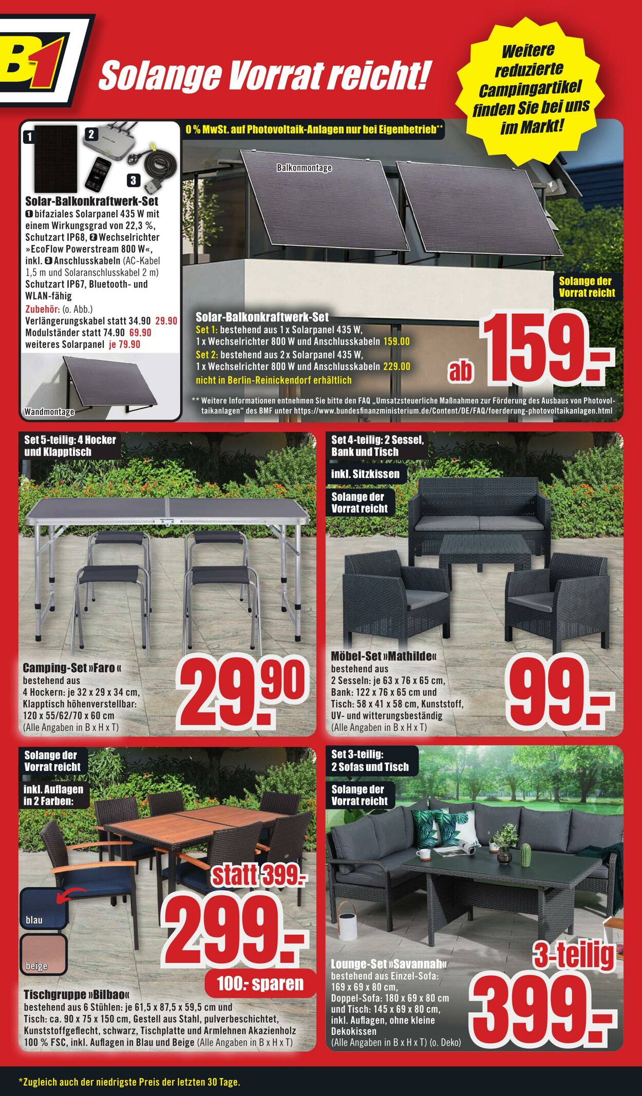 Prospekt B1 Discount Baumarkt 21.06.2025 - 27.06.2025