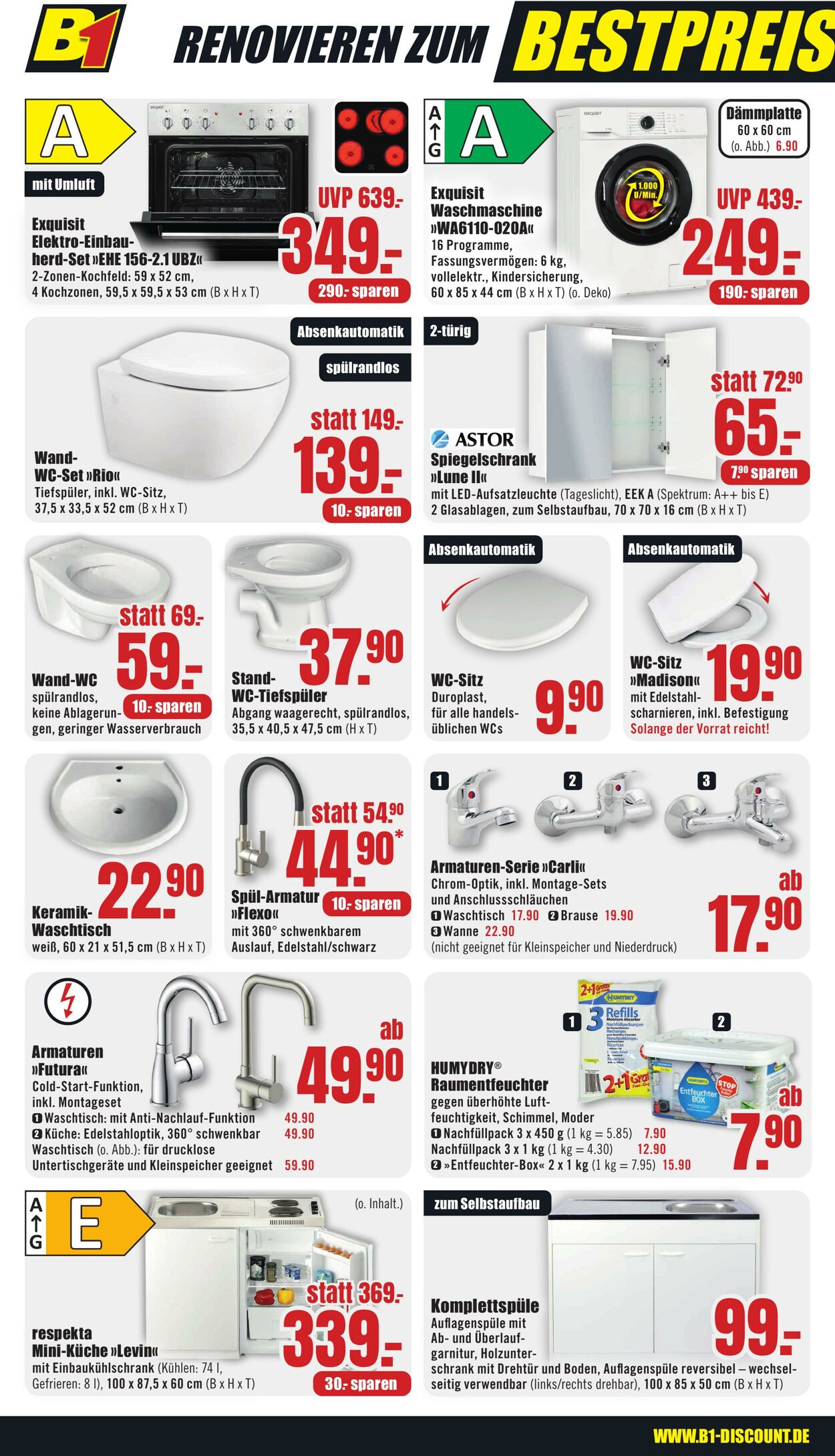 Prospekt B1 Discount Baumarkt 01.11.2025 - 07.11.2025