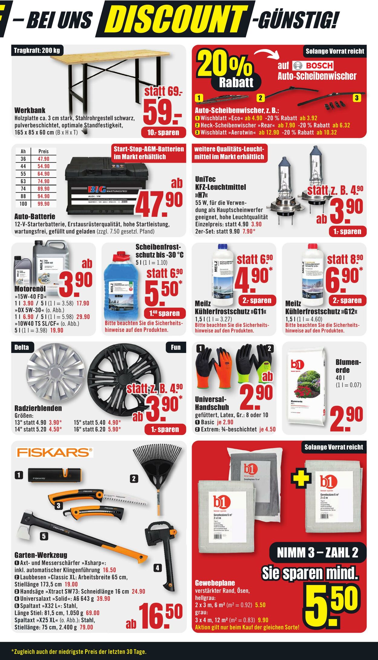 Prospekt B1 Discount Baumarkt 01.11.2025 - 07.11.2025