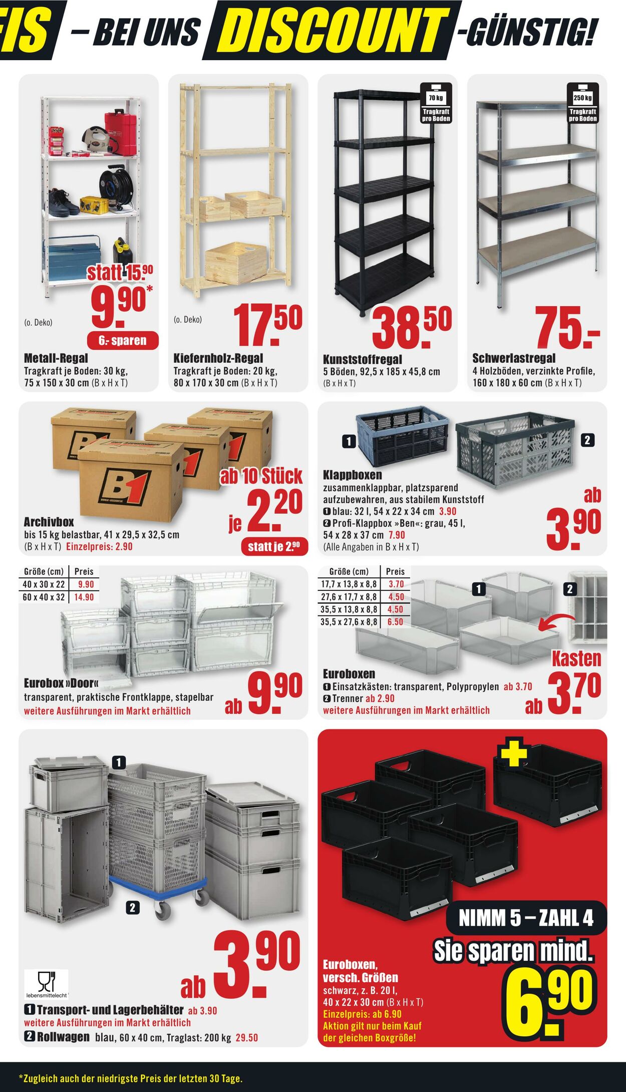 Prospekt B1 Discount Baumarkt 21.12.2024 - 27.12.2024