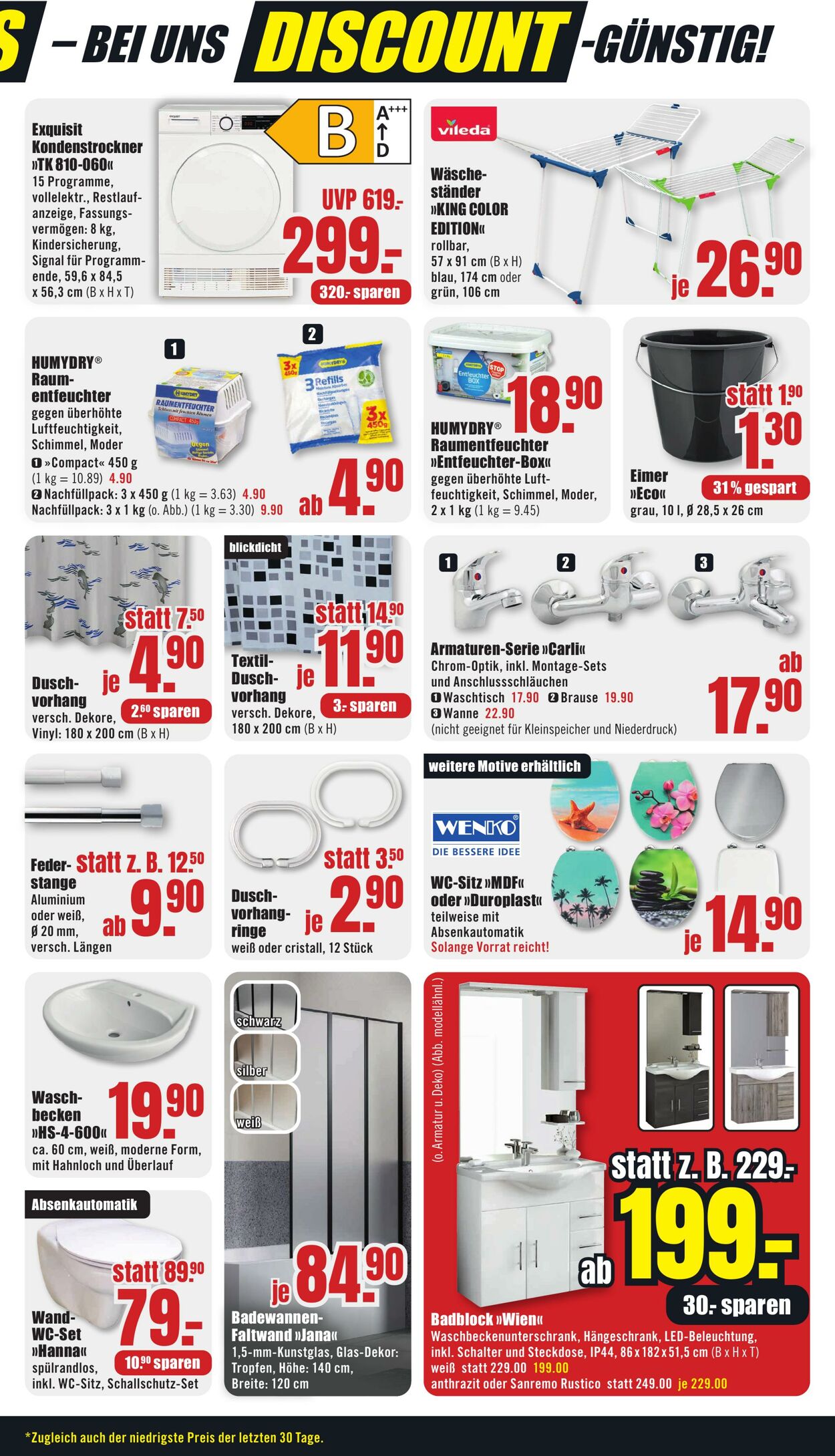 Prospekt B1 Discount Baumarkt 16.11.2024 - 22.11.2024