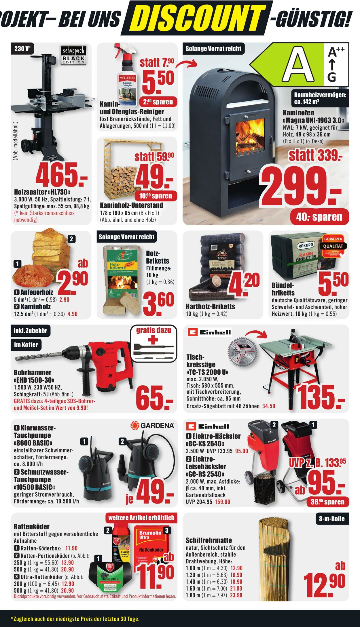 Prospekt B1 Discount Baumarkt 13.09.2025 - 19.09.2025