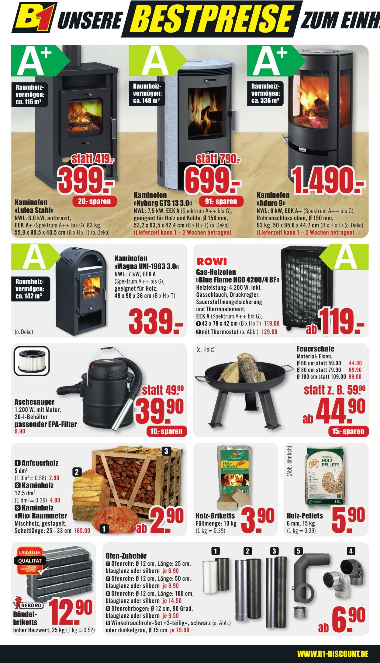 Prospekt B1 Discount Baumarkt 10.08.2024 - 16.08.2024