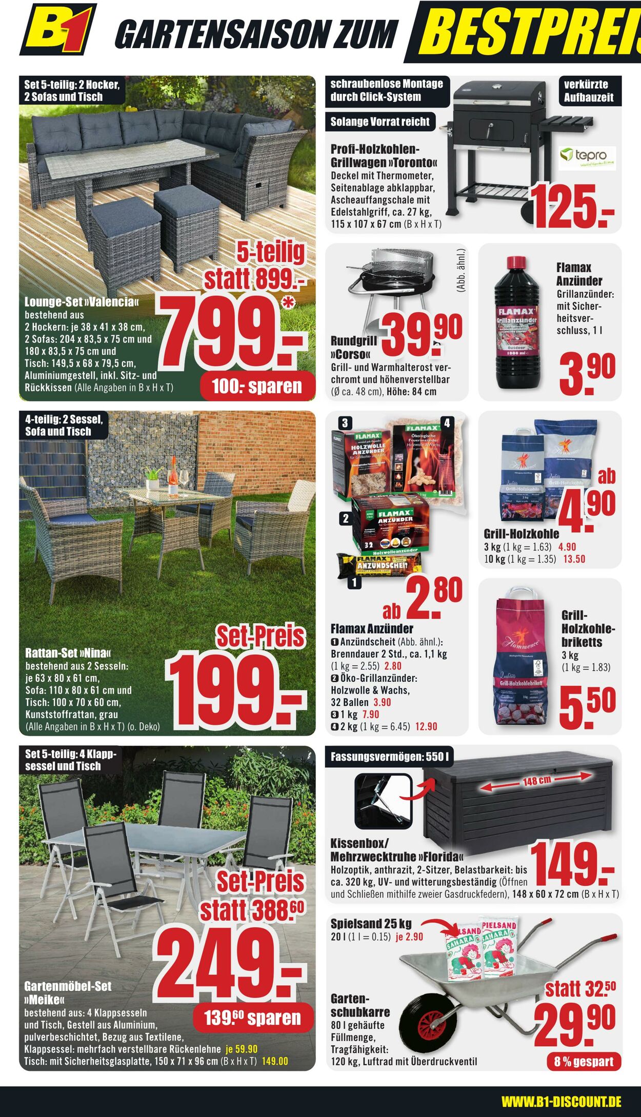 Prospekt B1 Discount Baumarkt 10.08.2024 - 16.08.2024