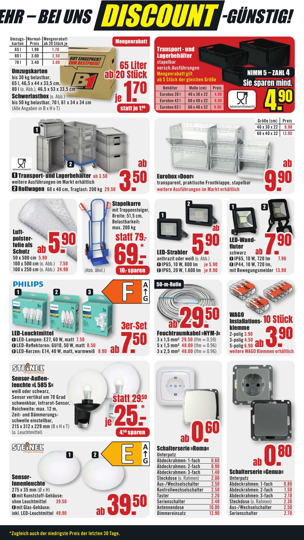 Prospekt B1 Discount Baumarkt 01.11.2025 - 07.11.2025