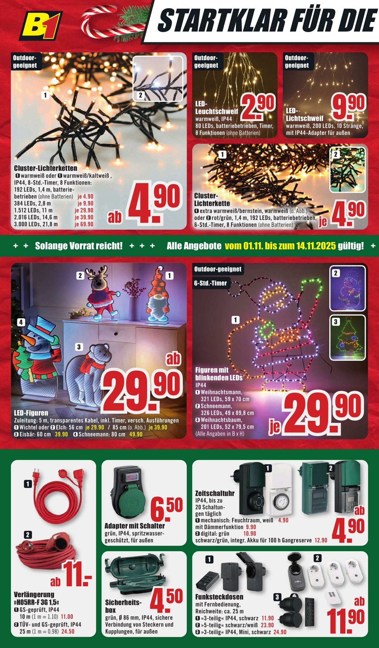 Prospekt B1 Discount Baumarkt 01.11.2025 - 07.11.2025