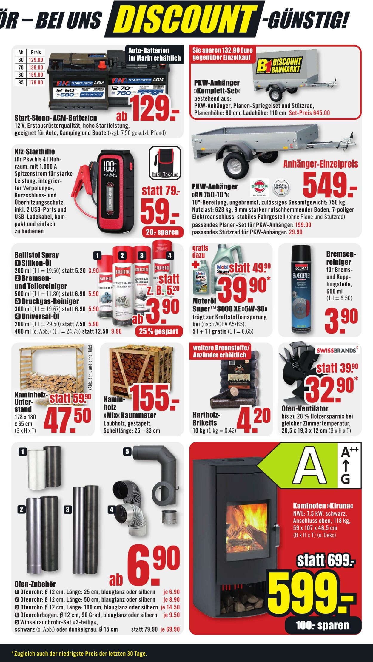 Prospekt B1 Discount Baumarkt 01.11.2025 - 07.11.2025