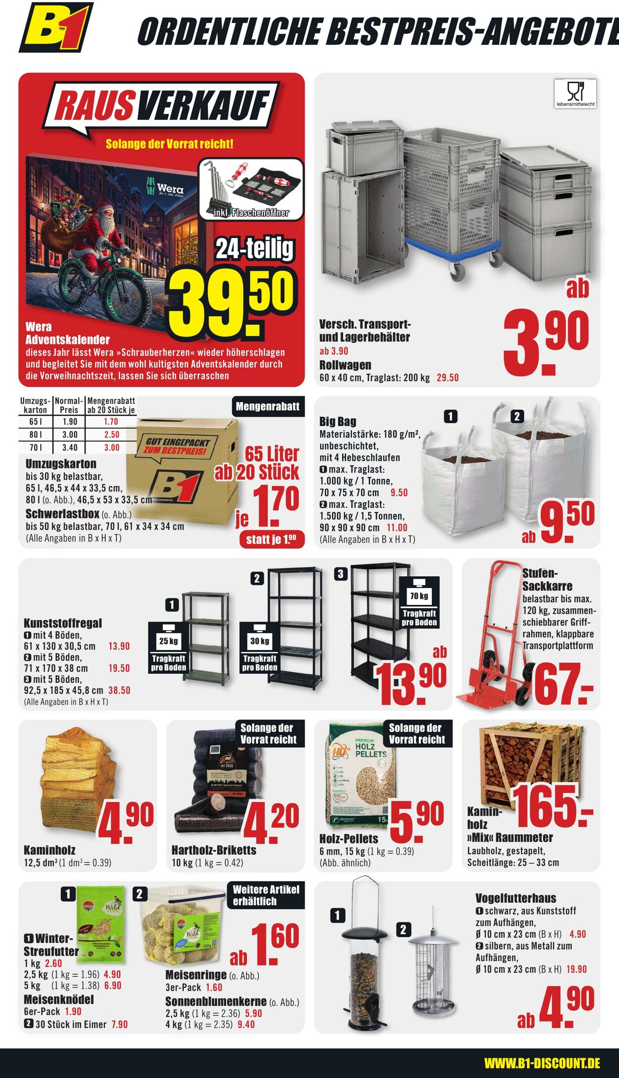 Prospekt B1 Discount Baumarkt 09.11.2024 - 15.11.2024