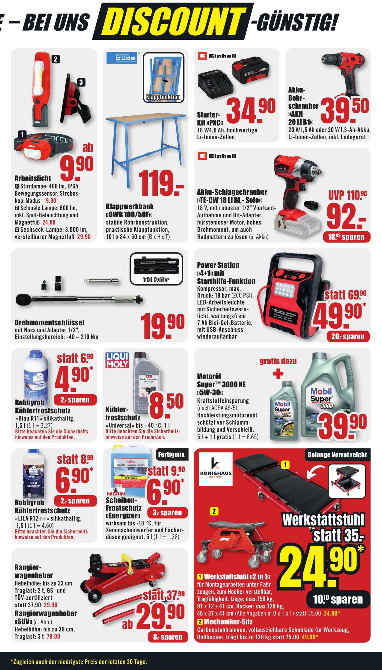 Prospekt B1 Discount Baumarkt 09.11.2024 - 15.11.2024