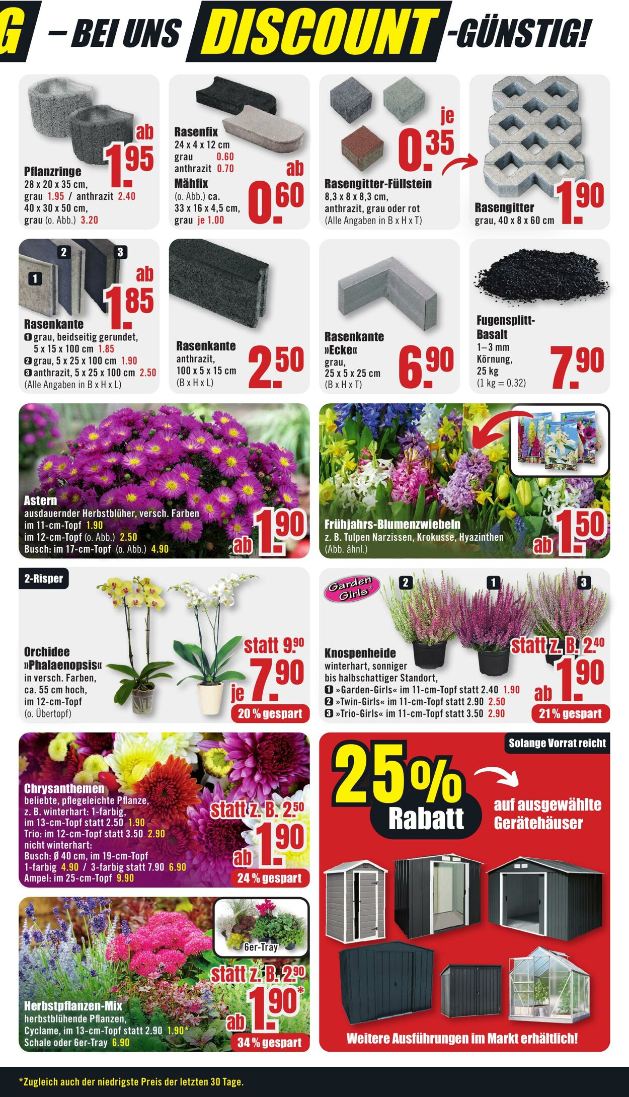 Prospekt B1 Discount Baumarkt 24.08.2024 - 30.08.2024