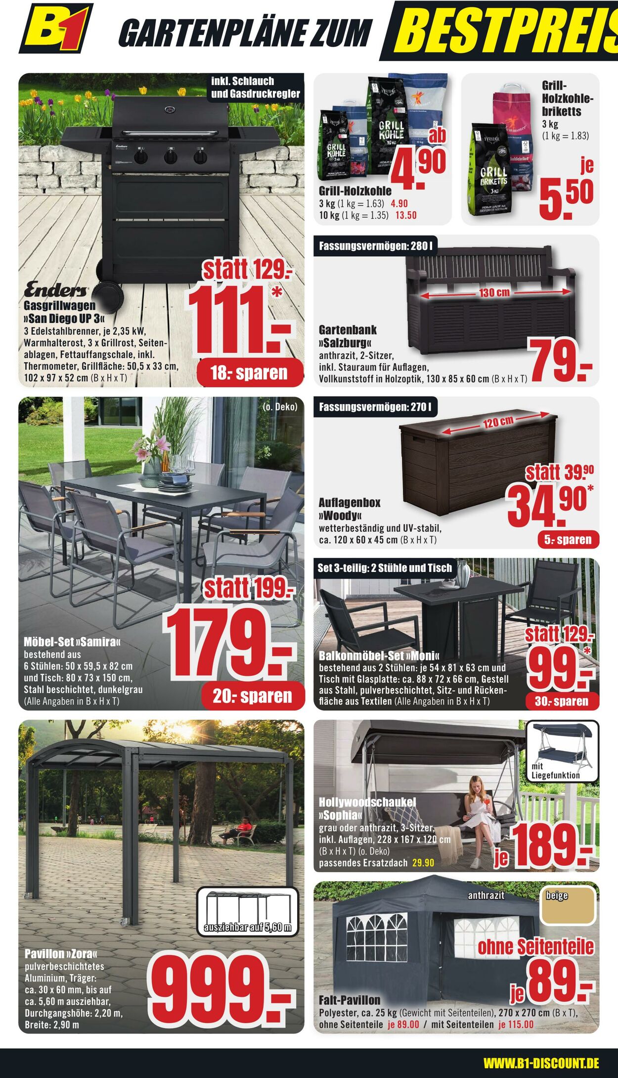 Prospekt B1 Discount Baumarkt 12.07.2025 - 18.07.2025