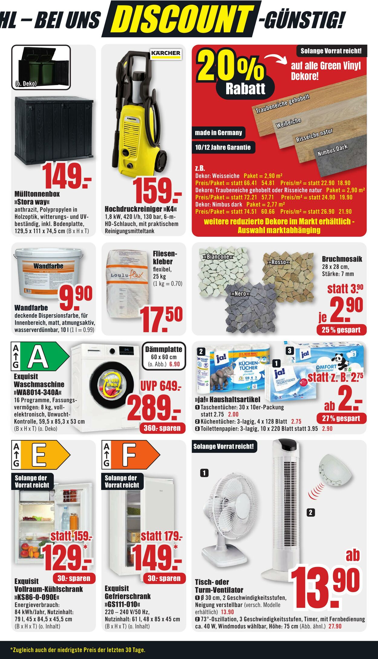 Prospekt B1 Discount Baumarkt 12.07.2025 - 18.07.2025