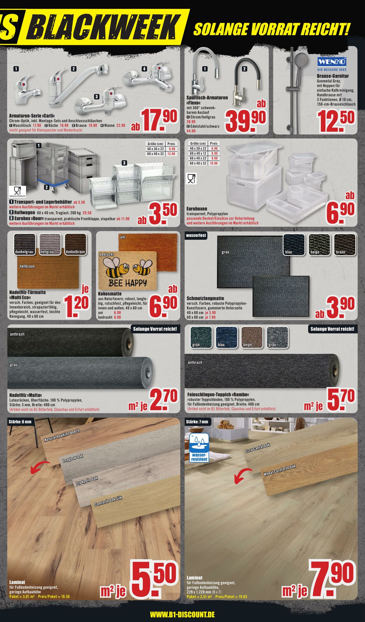 Prospekt B1 Discount Baumarkt 20.09.2025 - 26.09.2025