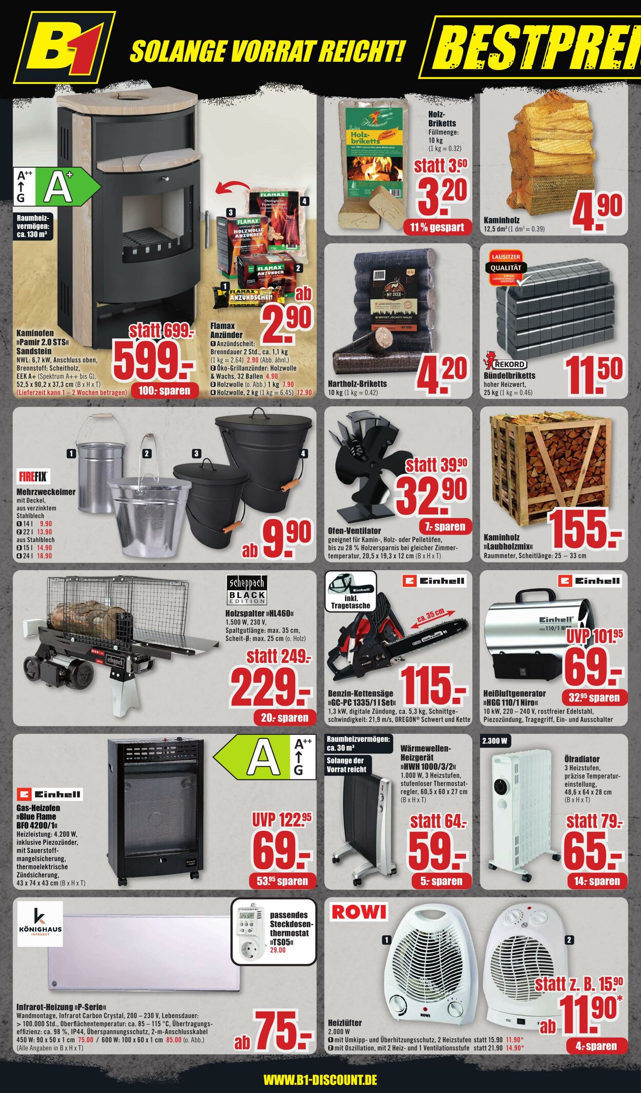 Prospekt B1 Discount Baumarkt 20.09.2025 - 26.09.2025
