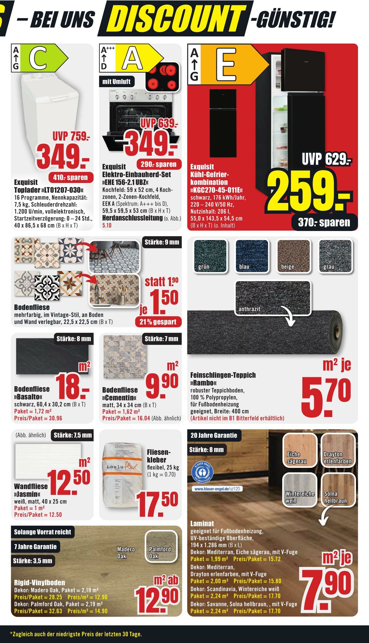 Prospekt B1 Discount Baumarkt 02.11.2024 - 08.11.2024