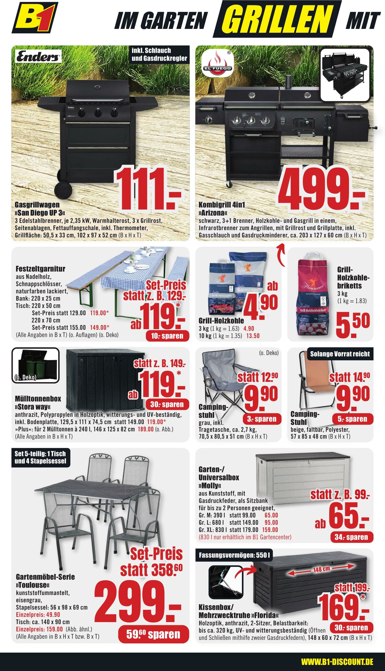 Prospekt B1 Discount Baumarkt 20.07.2024 - 26.07.2024