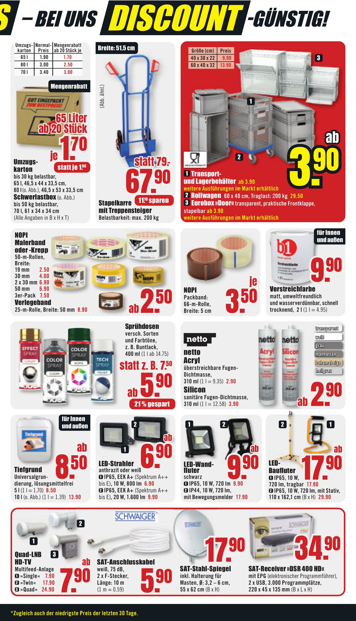 Prospekt B1 Discount Baumarkt 26.10.2024 - 01.11.2024