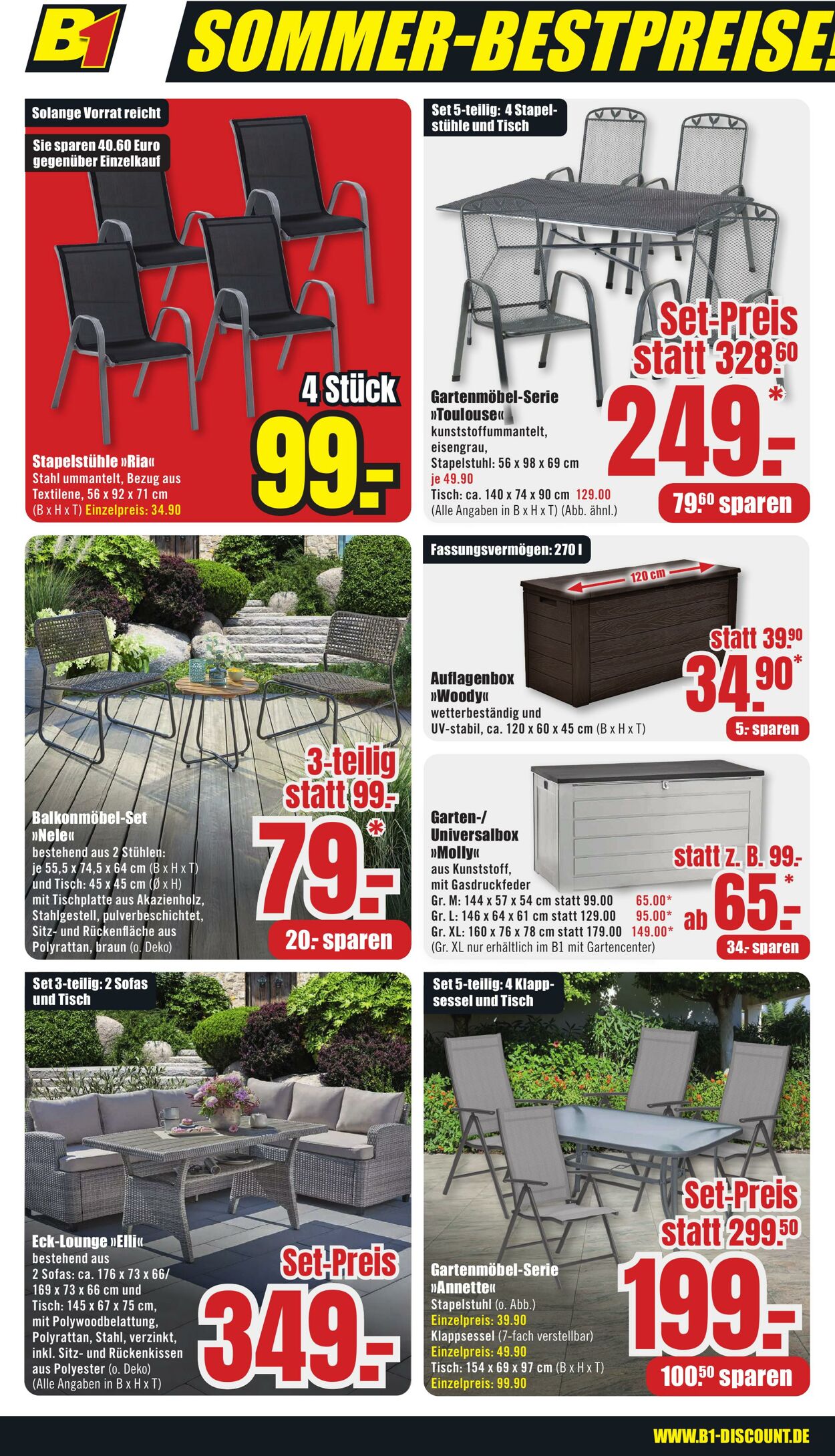 Prospekt B1 Discount Baumarkt 31.05.2025 - 06.06.2025