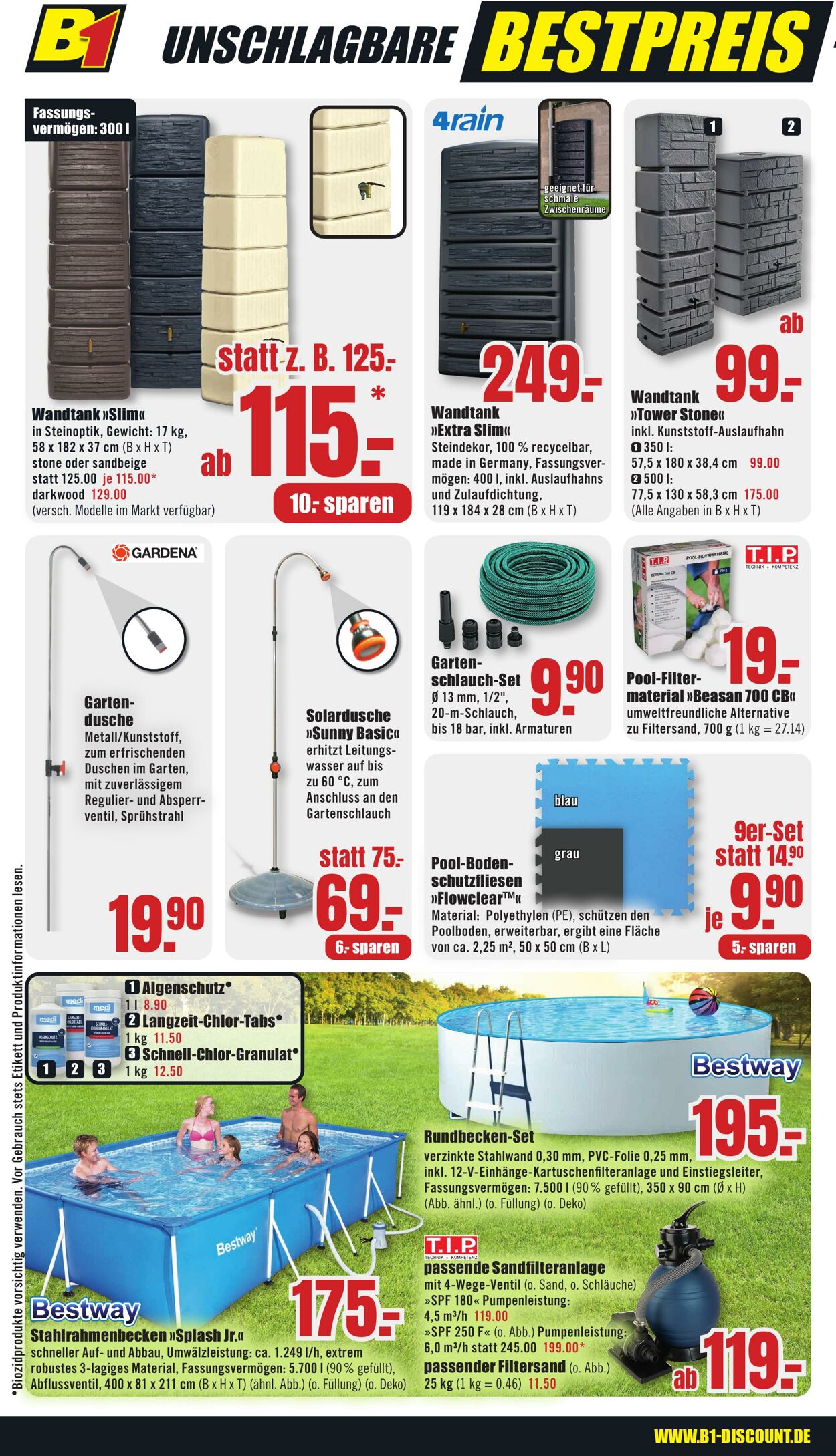 Prospekt B1 Discount Baumarkt 31.05.2025 - 06.06.2025