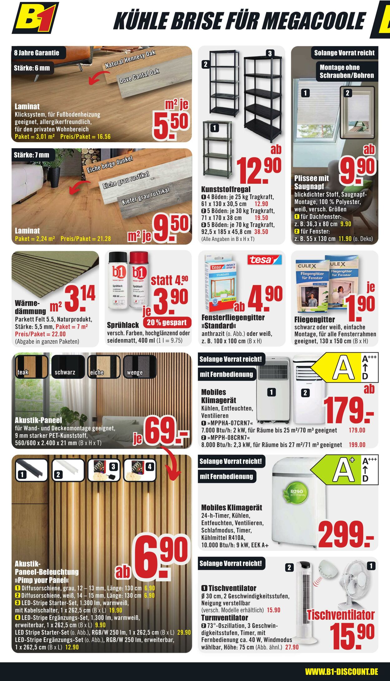 Prospekt B1 Discount Baumarkt 31.05.2025 - 06.06.2025