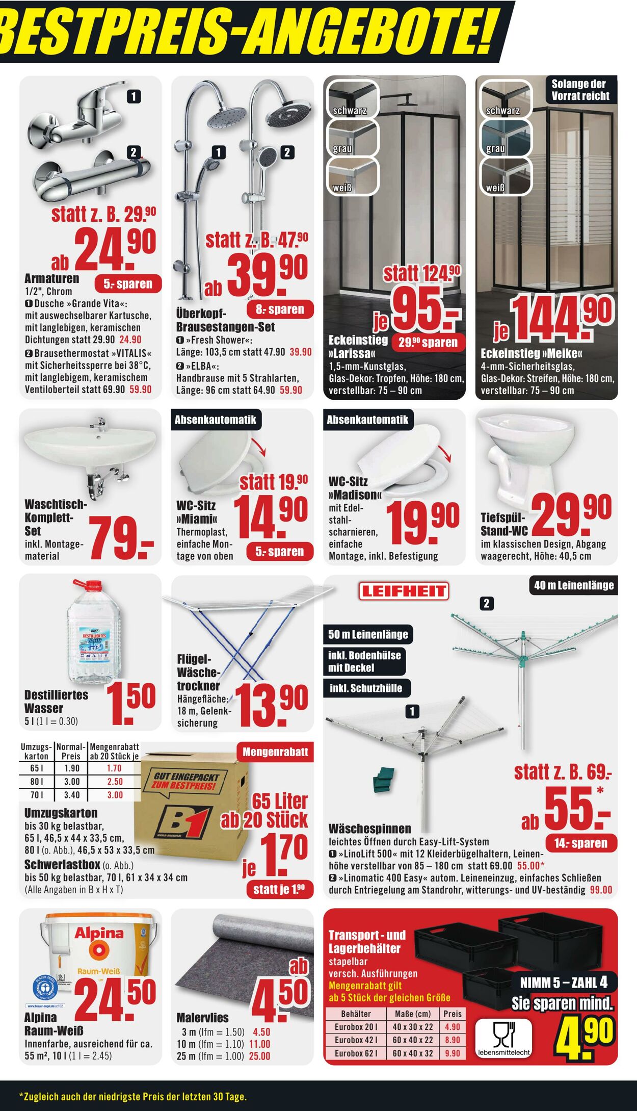 Prospekt B1 Discount Baumarkt 31.05.2025 - 06.06.2025