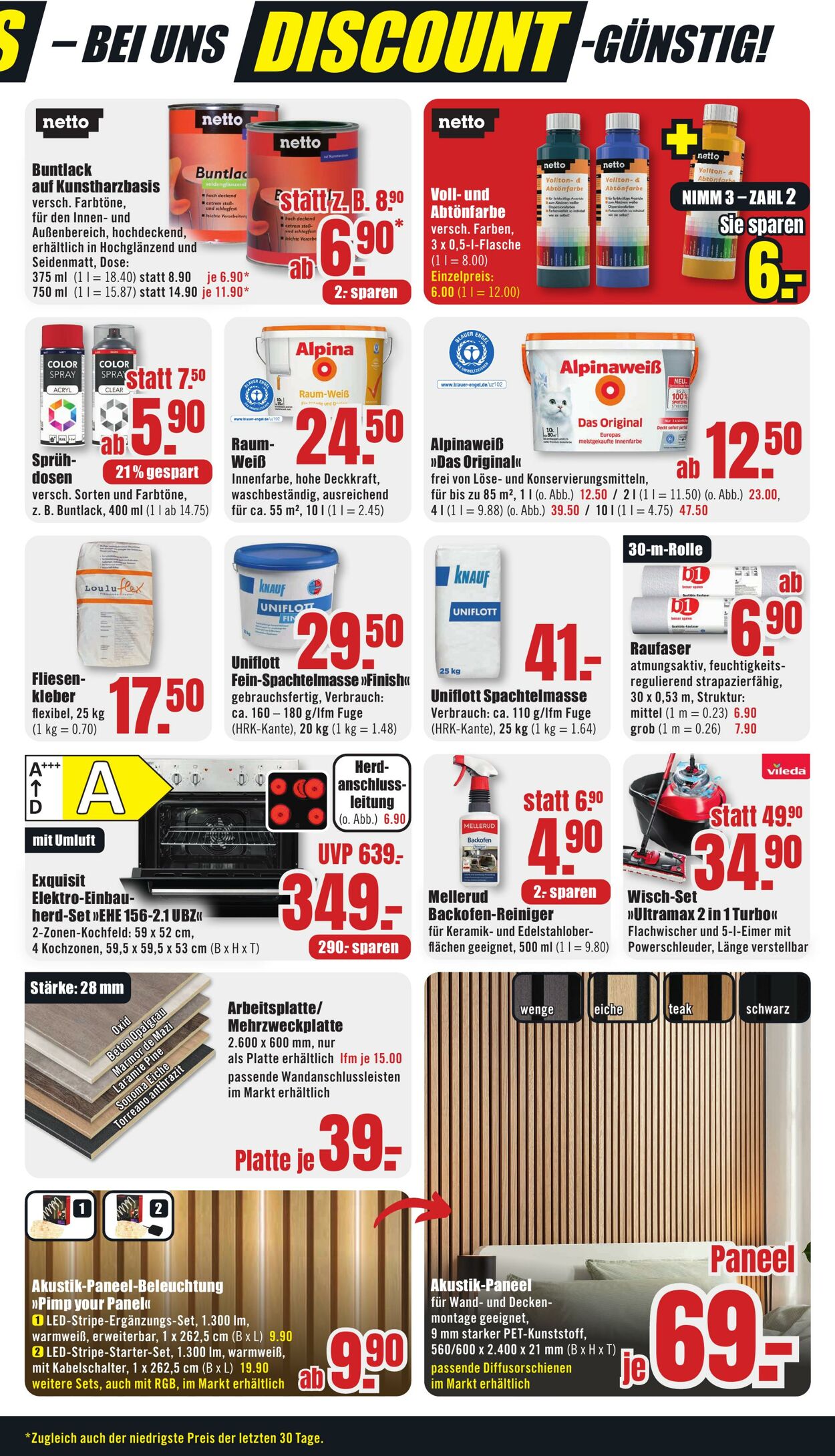 Prospekt B1 Discount Baumarkt 16.08.2025 - 22.08.2025