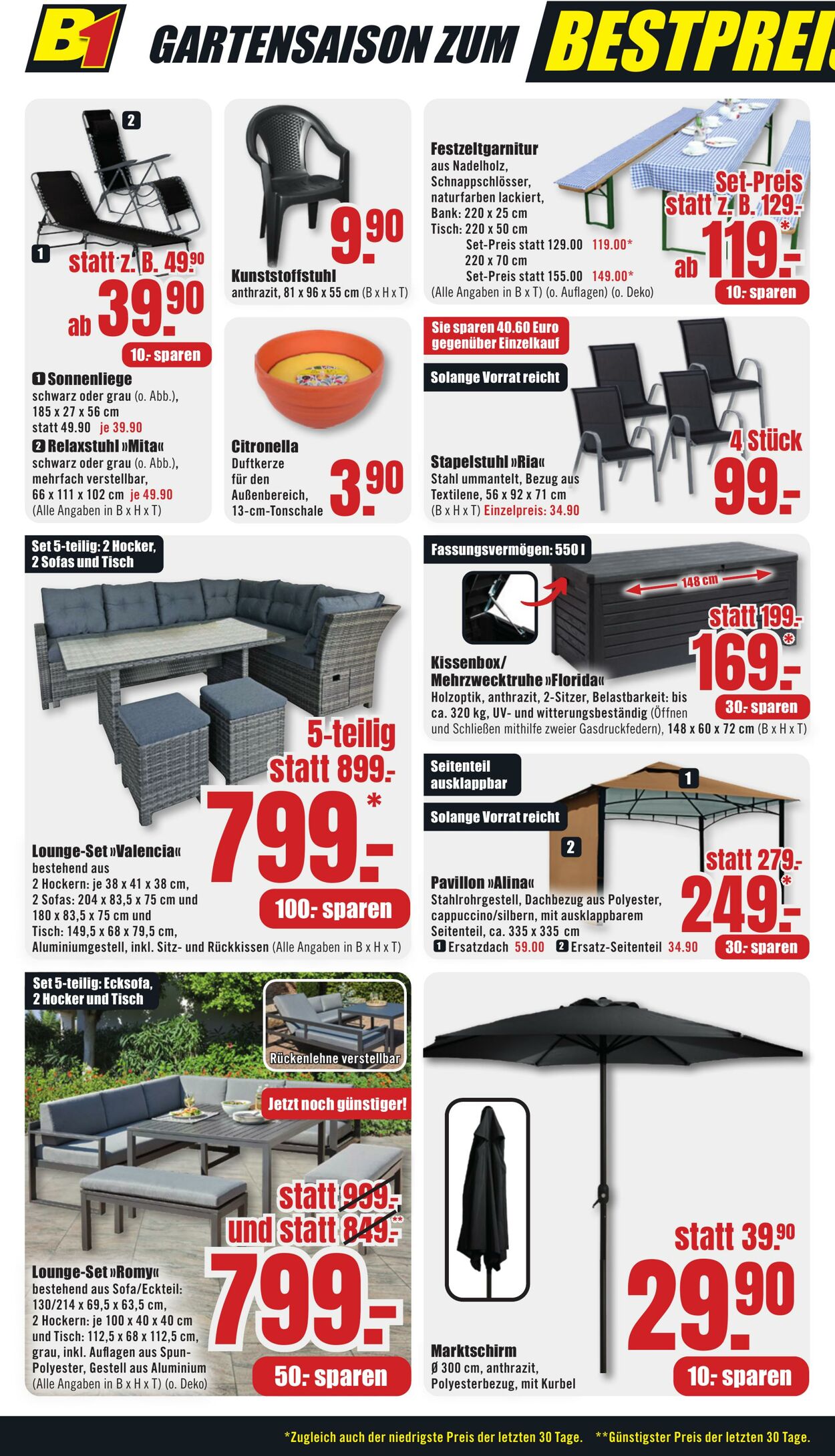 Prospekt B1 Discount Baumarkt 06.07.2024 - 12.07.2024