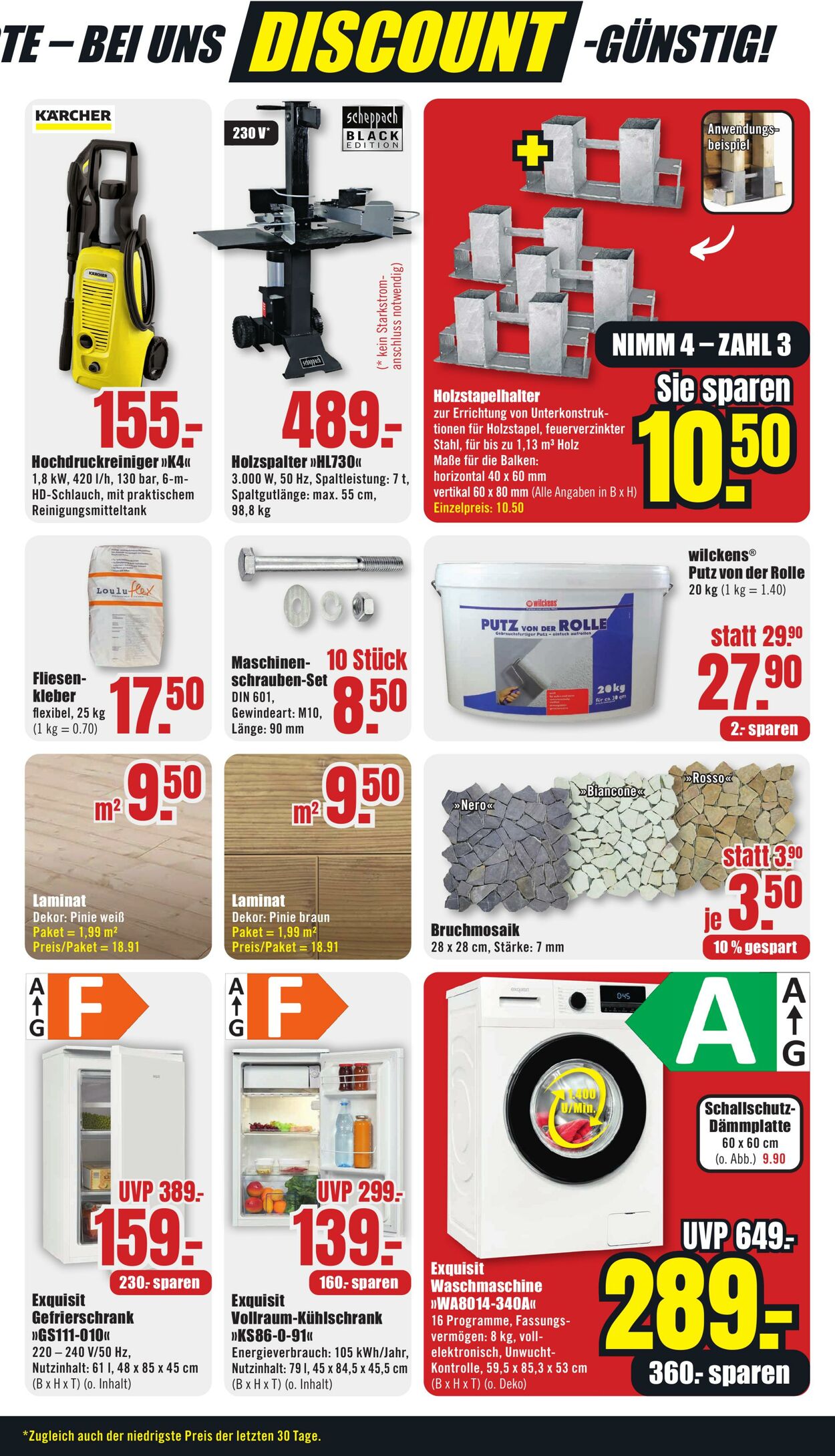 Prospekt B1 Discount Baumarkt 13.07.2024 - 19.07.2024