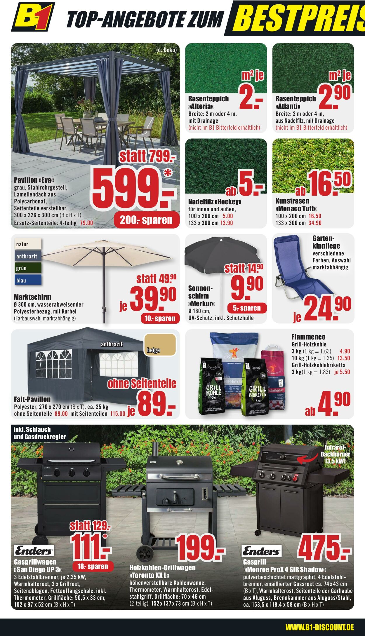 Prospekt B1 Discount Baumarkt 07.06.2025 - 13.06.2025