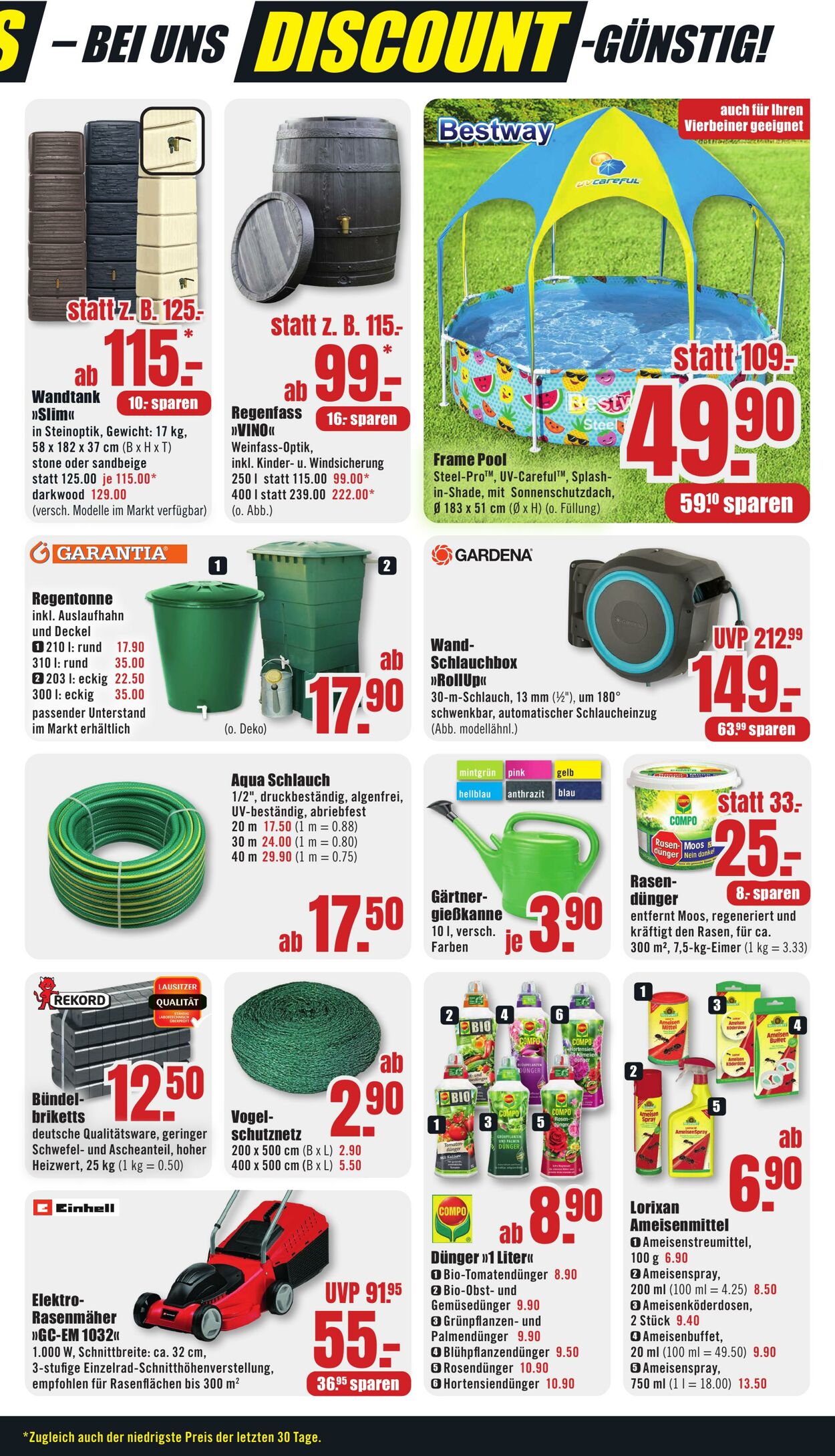 Prospekt B1 Discount Baumarkt 07.06.2025 - 13.06.2025
