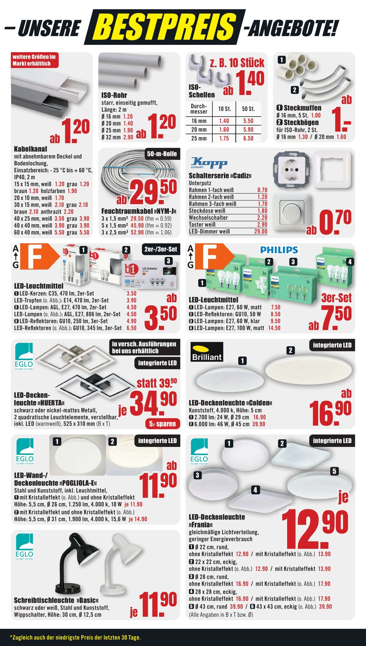 Prospekt B1 Discount Baumarkt 07.09.2024 - 13.09.2024